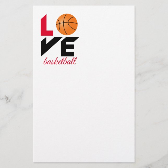 Love basketball flyer (Front)