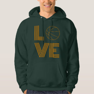 Love Basketball Gift Hoodie