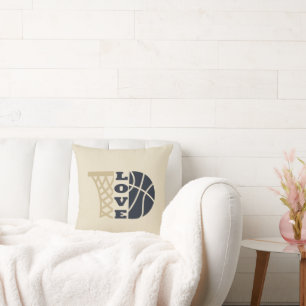 love basketball gift ideas for coach cushion