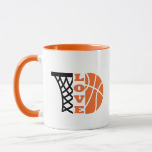 Love Basketball gift ideas for coach Mug