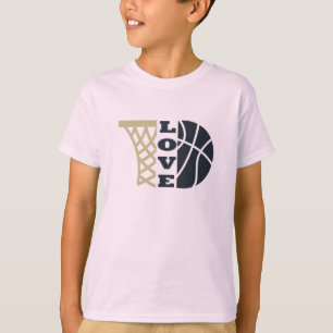 love basketball gift ideas for coach T-Shirt