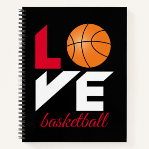 Love basketball notebook