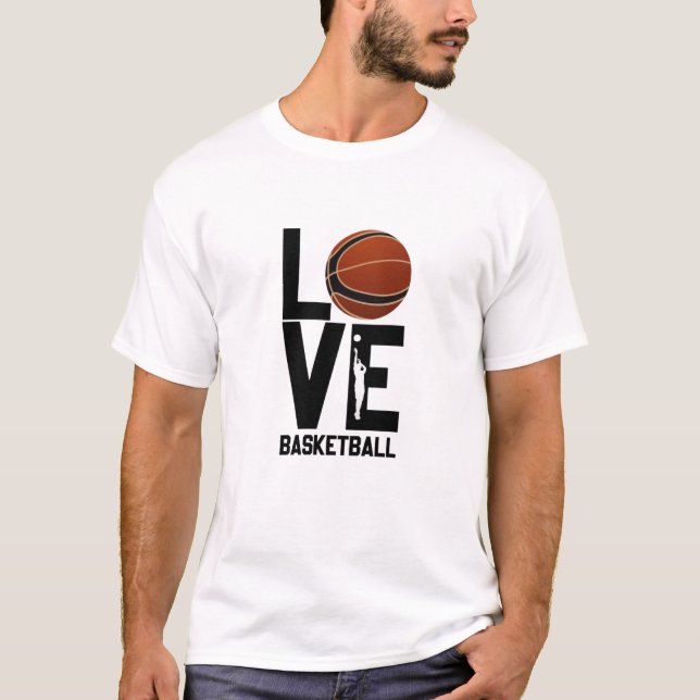 Love Basketball T-Shirt (Front)