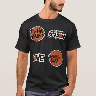 Love Basketball Team Fan Funny Quotes T-Shirt