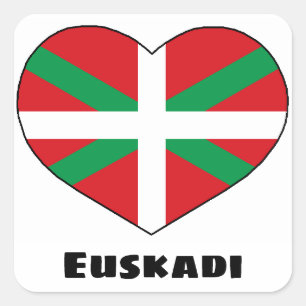 Love Basque Style Sticker
