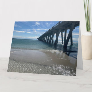 Love beach  card