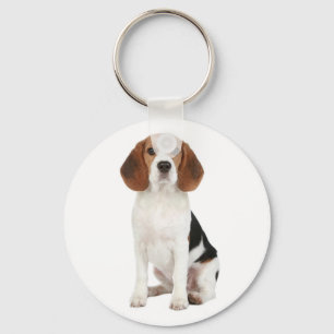 Love Beagle Puppy Dog Customised Key Chain