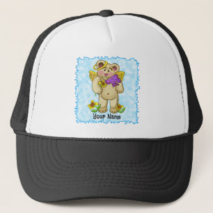 Love Bear Angel Trucker Hat