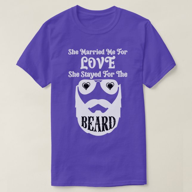 Love Beard 1 T-Shirt (Design Front)