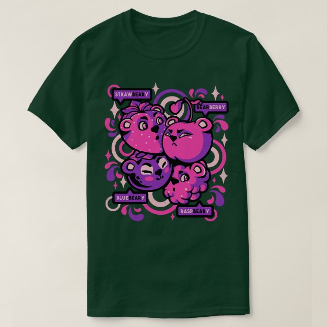 Love Bearies by Tobe Fonseca T-Shirt (Design Front)