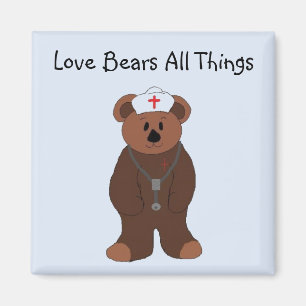 Love Bears All Things Magnet