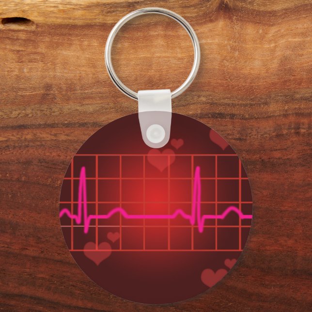 Love Beats Keychain (Front)