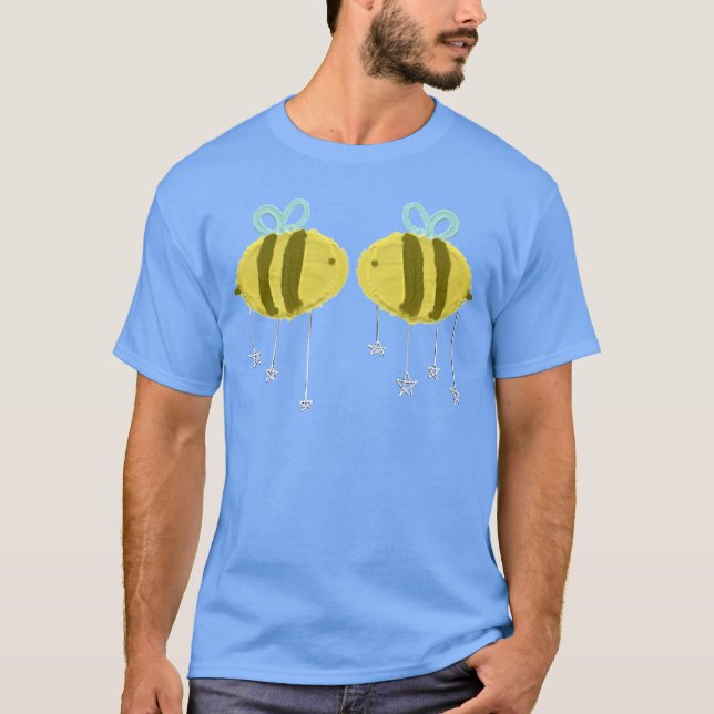 Love Bees funny T-Shirt (Front)