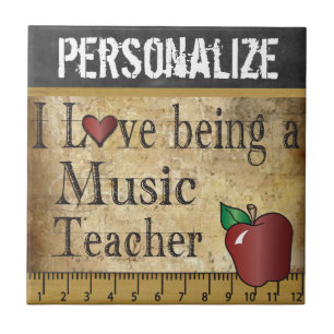 Love being a Music Teacher Tile