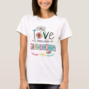 Love being called grandmommy shirt