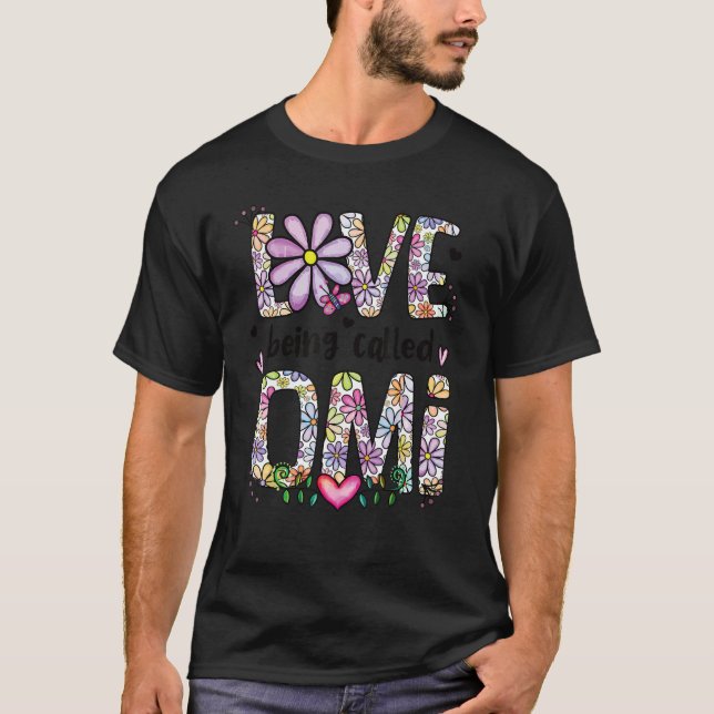 Love Being Called Omi Grandma Omi Grandmother T-Shirt (Front)