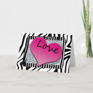 Love  Believes, Endures- 1 Corinthians 13 Hearts Holiday Card