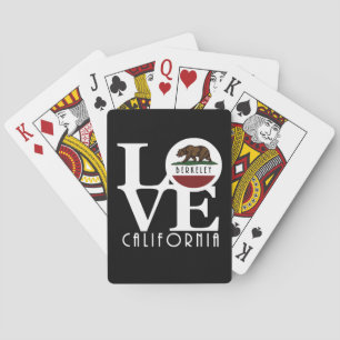 LOVE Berkeley California Playing Cards