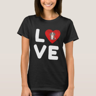 LOVE Bernese Mountain Dog Cute Dog Gift Idea T-Shirt