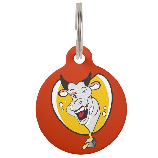 Love, Bessie Cow Tag for Necklace (Front)