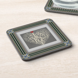 Love Beverage Coaster