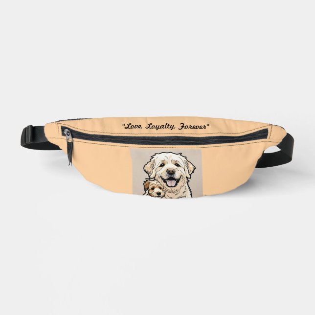 "Love Beyond Species" Bum Bags (Front)