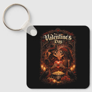 Love Beyond the Grave Key Ring