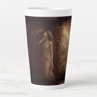 Love Beyond Worlds Mythical Romance Fantasy Gothic Latte Mug