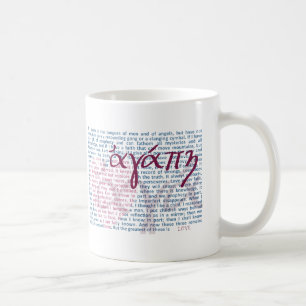 Love Bible Verse on Christian Mug