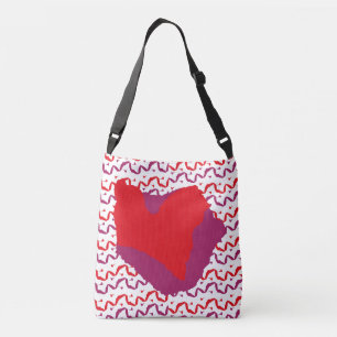 Love.Big Heart/Corazon Grande love by Masanser pix Crossbody Bag