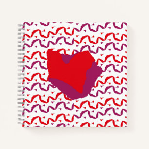 Love.Big heart/Corazon Grande love by Masanser pix Notebook