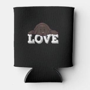 LOVE Big Newfie Dog Special Dog Owner Gift Can Cooler