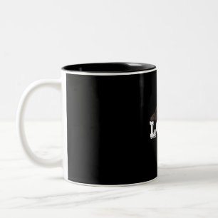 LOVE Big Newfie Dog   Special Dog Owner Gift Two-Tone Coffee Mug