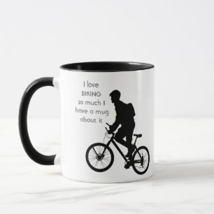 Love BIKING BIKES so much I So Much Fun Quote Mug