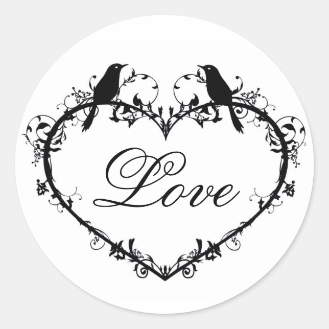 Love Bird Envelope Seal (Front)