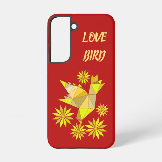 LOVE BIRD SAMSUNG GALAXY S22 CASE (Back)