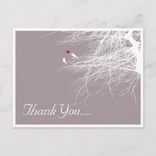 Love Birds 2, thank you postcard