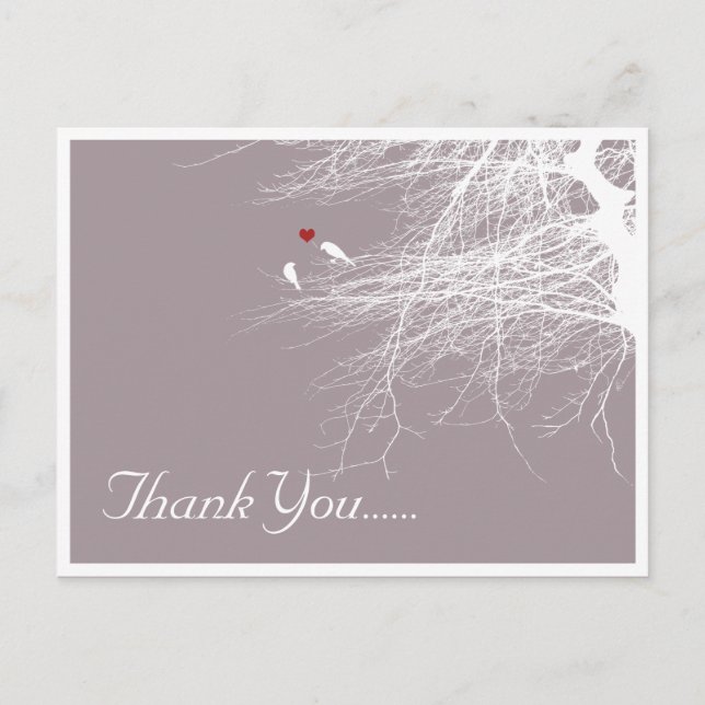 Love Birds 2, thank you postcard (Front)