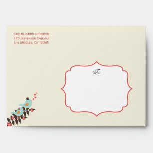 Love Birds - A7 Envelope