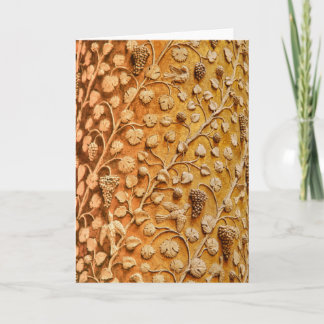 Love Birds and Grape Vines Vintage Decorative Art Card