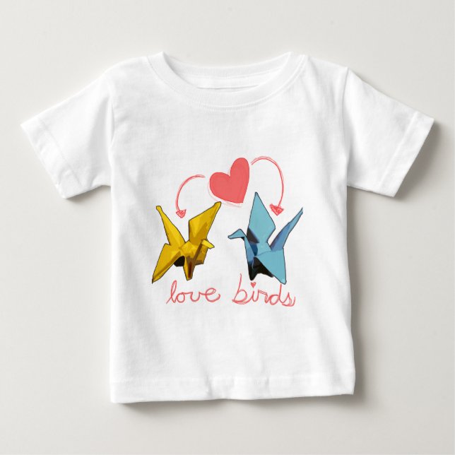 love birds baby T-Shirt (Front)