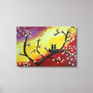 Love Birds Canvas Print