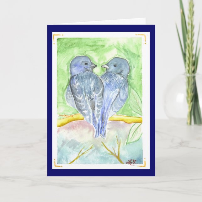 Love Birds Card (Front)