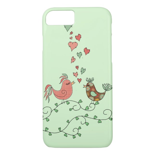 Love Birds Case-Mate iPhone Case (Back)
