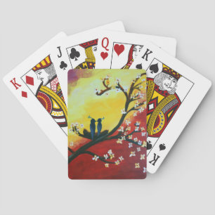 Love Birds Classic Playing Cards