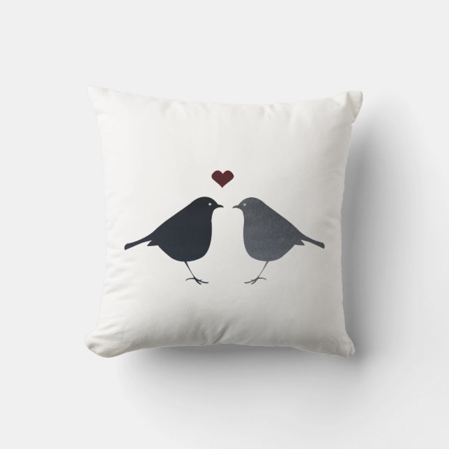 Love Birds Cushion (Front)