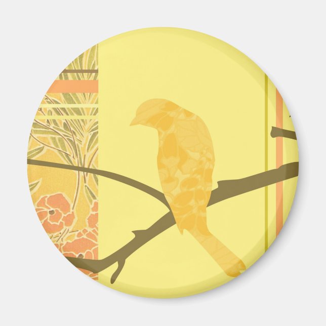 Love Birds Design2-2 Magnet (Front)