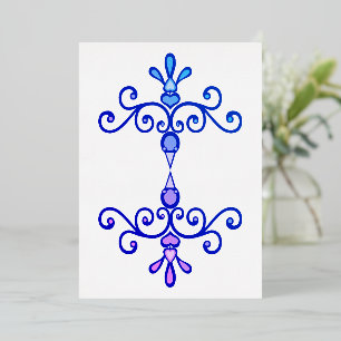 Love birds Foil Invitation