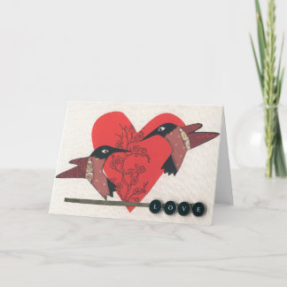 Love Birds Greeting Card