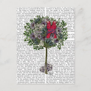 Love Birds in a Tree Postcard